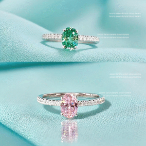 Women’s ring+Inlaid with high carbon diamonds+925 sterling silver torus/set diamonds.US Size