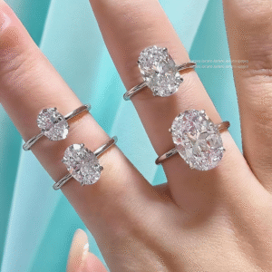 Women’s ring, she's very beautiful +Inlaid with high carbon diamonds+925 sterling silver torus.US Size